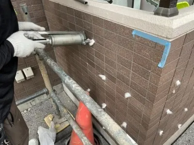 外壁タイル補修・塗装