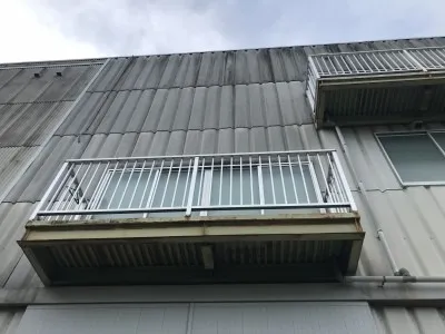 避難はしご設置工事